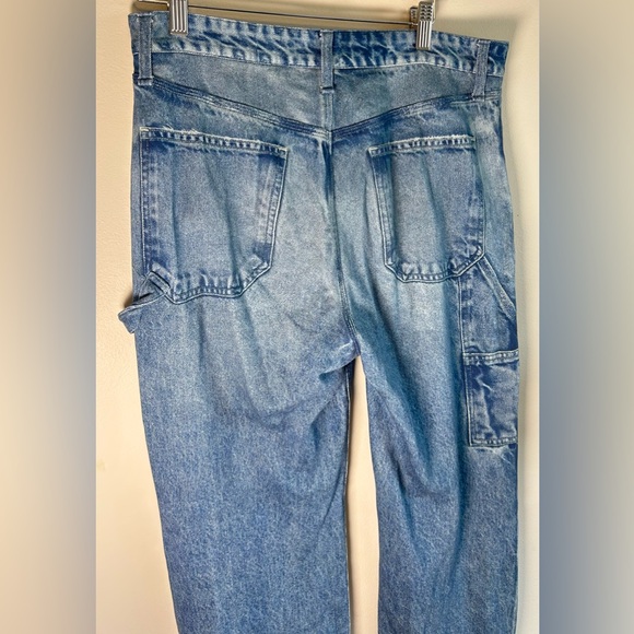 rag & bone faded blue relaxed carpenter jeans - Picture 7 of 11